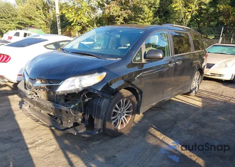 2018 Toyota Sienna Xle 8 Passenger from USA, damaged, VIN 5TDYZ3DC8JS918236